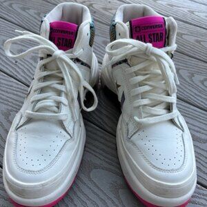 Converse Weapon CX 90s Mid Lifestyle Marbled Throwback Sneakers Size 7.5